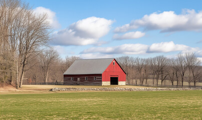 Obraz premium A rustic barn