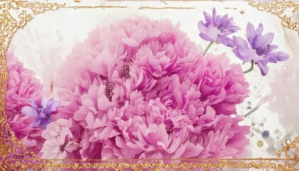 花柄装飾, 装飾デザイン, 優雅なパターン, ゴールドアート, フローラルモチーフ, スタイライズされた花, クラシック装飾