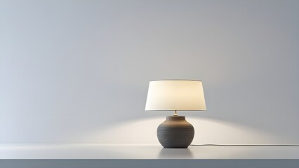 lamp isolated on pure white background