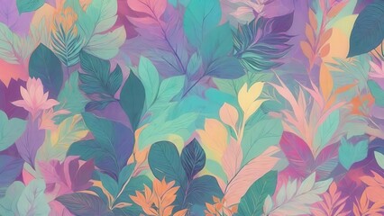 自然をテーマにしたモチーフ, 自然の美しさ, フローラルオーナメント.