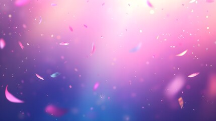 Colorful Confetti Dots in Rainbow Style Seamless Background Design