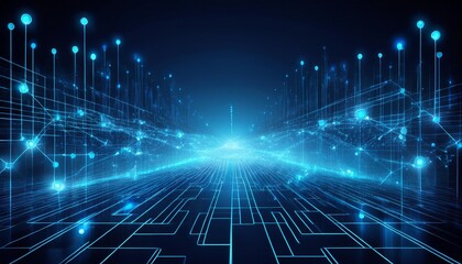 abstract blue background