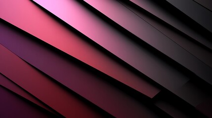 Fototapeta premium Abstract Diagonal Lines in Shades of Pink and Dark Purple