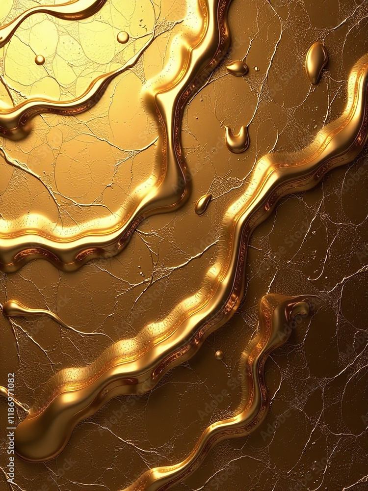 Poster a gold shiny abstract background texture perfect for a banner that adds elegance and sophistication 
