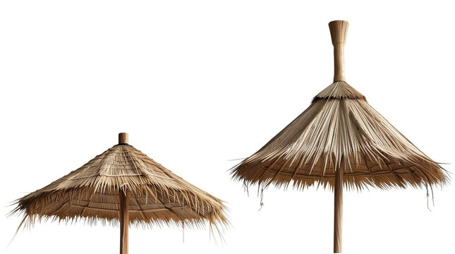 patai umbrella or straw umbrella (png)