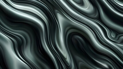 Obraz premium Soft Teal and Navy Blue Waves in High-Quality Photorealistic Gradient