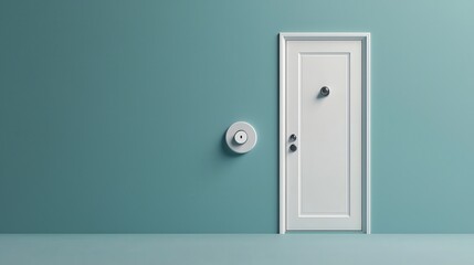 Modern smart doorbell for enhanced security & energy efficiency