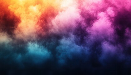 Abstract vibrant gradient with pink, blue, and orange color transitions