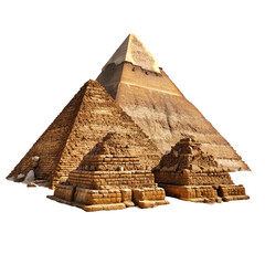 Giza, Egypt isolated on transparent background  
