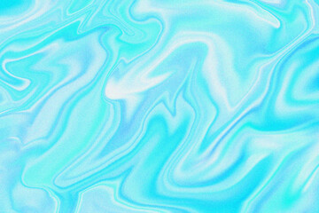 Colorful Blue Marble Ink Background With Grainy Texture. Abstract Business Wallpaper. Illustration