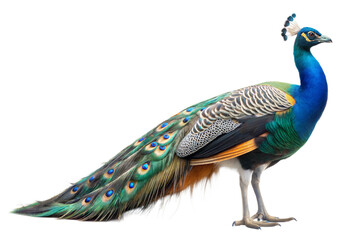 Obraz premium Vibrant Indian Peafowl