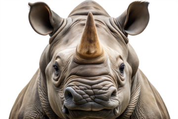 Close-up of a White Rhinoceros