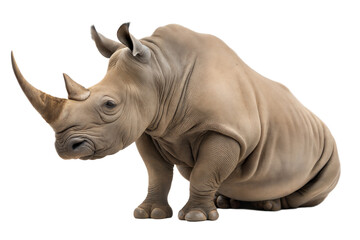 Obraz premium White Rhinoceros