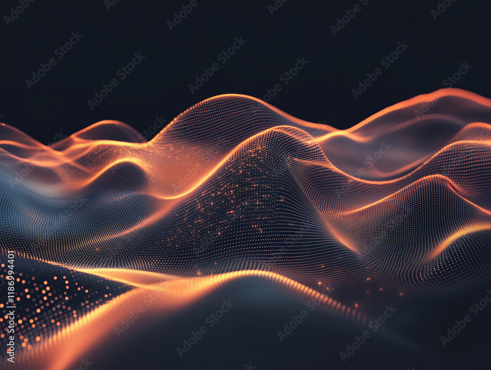 Poster abstract technology big data background concept.