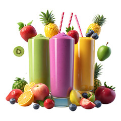 fruit juice and fruits