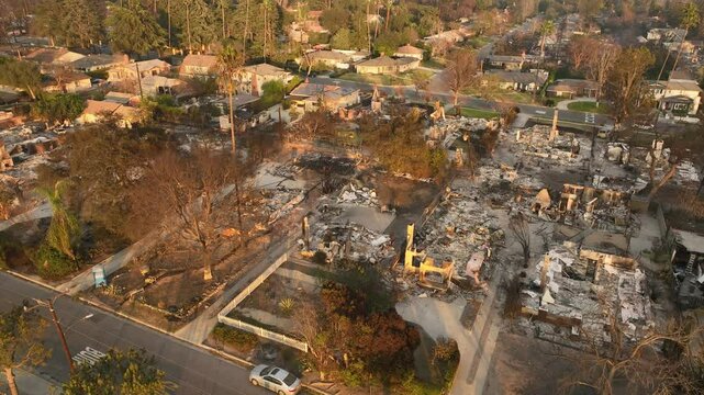 Eaton wildfire aftermath