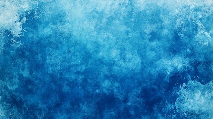 Obraz premium Abstract blue watercolor wash background texture. (1)