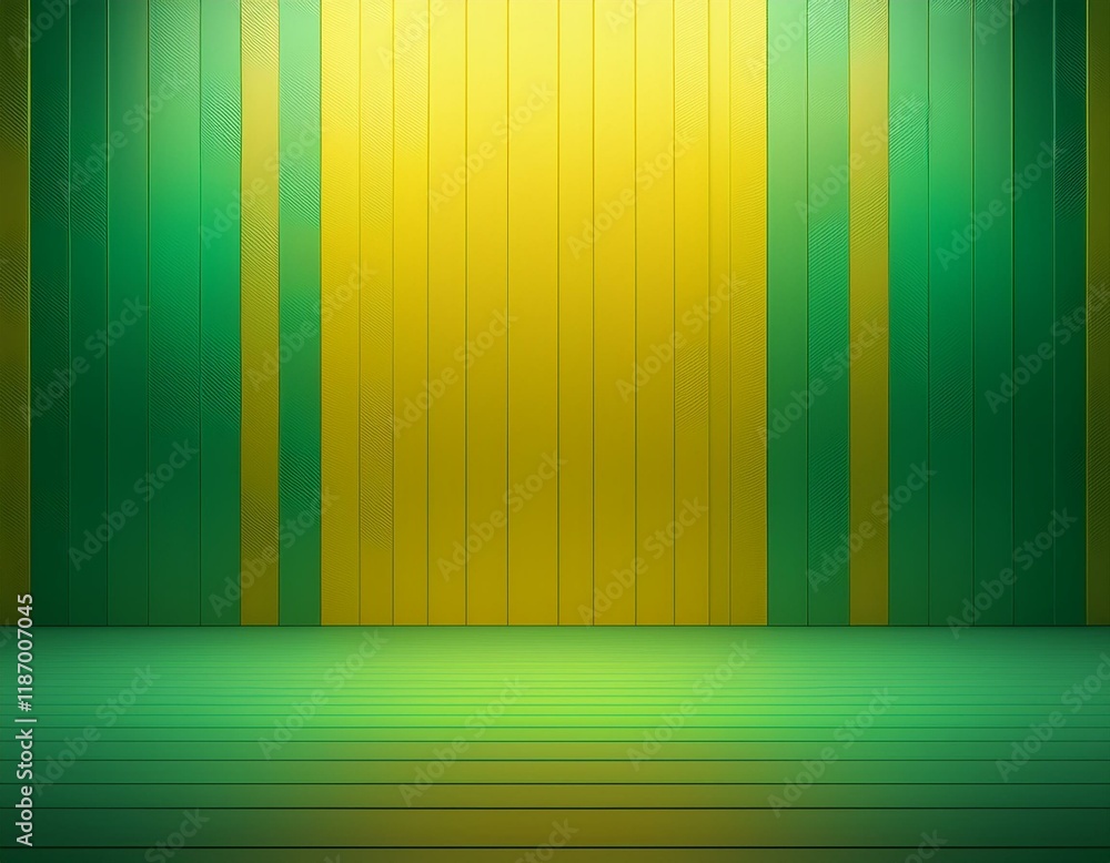 Wall mural blue empty room studio gradient used for background and display your product