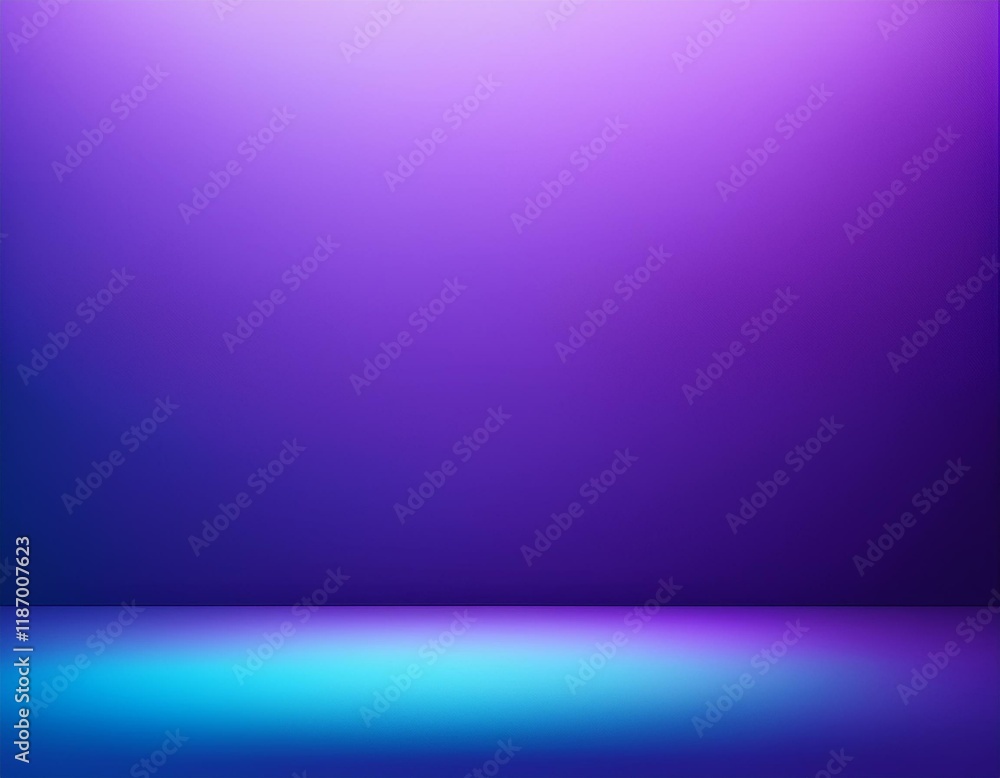 Wall mural blue empty room studio gradient used for background and display your product