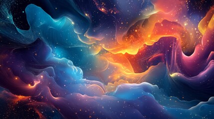 Digital background perfect for tech processes, neural networks, artificial intelligence, data transfer and security, ai generated background for digital storage, multimedia presentations