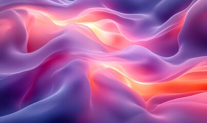 Obraz premium Abstract Wavy Lines in Motion, Creating a Contemporary and Captivating Background Effect