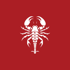 Obraz premium elegant illustration of the scorpion