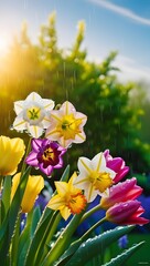 Fototapeta premium yellow flowers