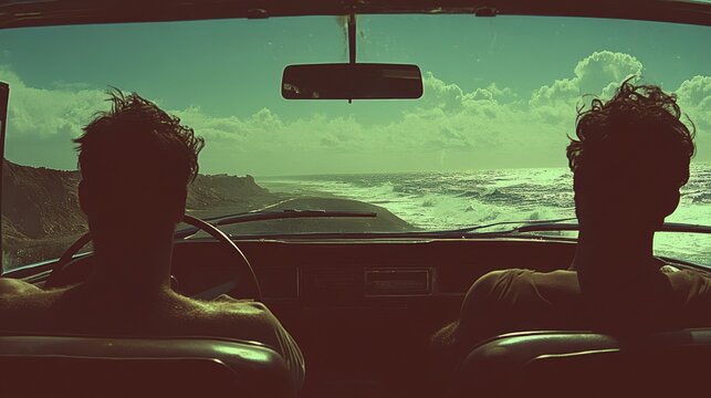 Spontaneous weekend adventures driving surprise getaway trips with thrilling experiences on a scenic coastal drive