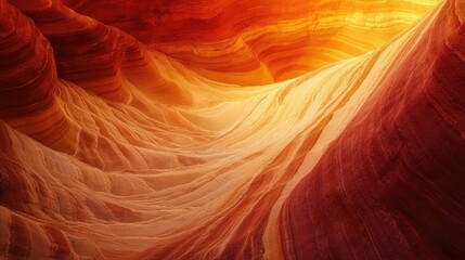 Stunning sunset over red rock formations showcasing intricate patterns and vibrant colors in a desert landscape.