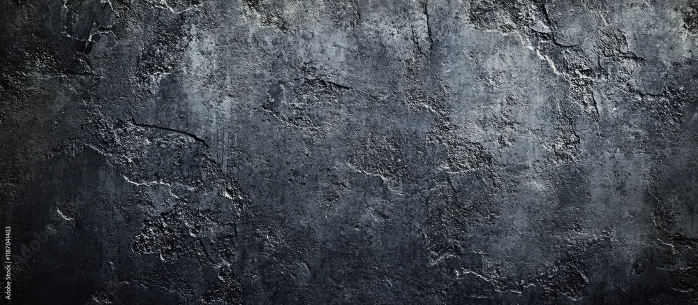 Poster dark grunge concrete stone texture background with ample space for text or graphic overlay suitable 