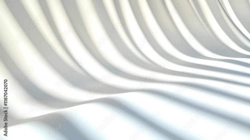 Aufkleber sunlight is streaming through window and creating shadows background image for design or product pre