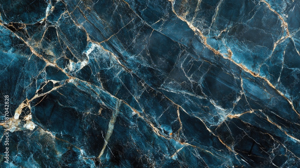 Aufkleber cyan and black marble abstract background with unique texture for elegant design and creative projec