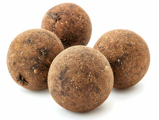 Fototapeta premium Close-up Realistic Photo of Brown Round Objects