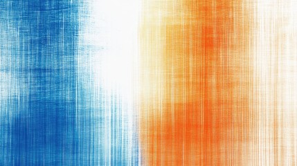 Blue and Orange Gradient Abstract Background with Textured Noise and Blurred Effect