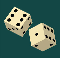  icon 3d vector icon. Isolated on white.