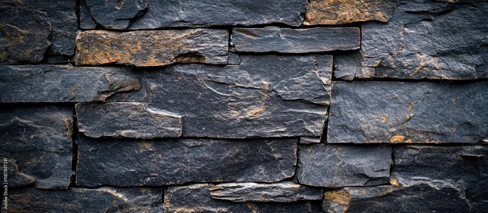 Poster dark grunge stone wall texture with empty space for text and design projects
