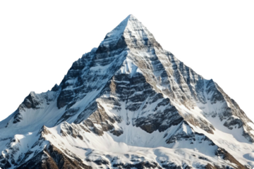 Majestic Snowcapped Mountain Peak Inspiring Awe Inspiring Serenity