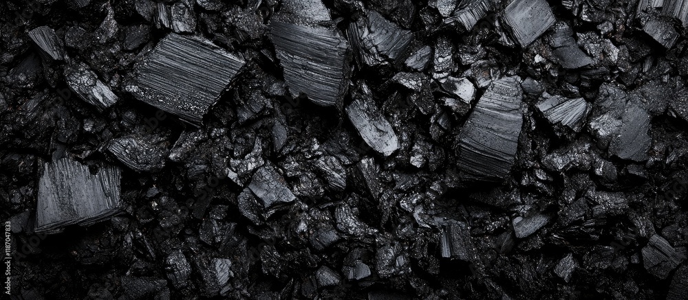 Poster black charcoal ashes texture background for burning materials with copyspace for text for creative d