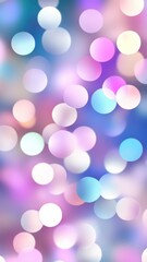 Vibrant blurred circles generating festive bokeh lighting, illuminating abstract background with colorful luminous patterns