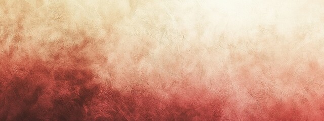 Obraz premium Gradient background blending dusty red into beige tones creates a calming effect