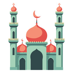 Mosque Eid Mubarak Graphics Mosque