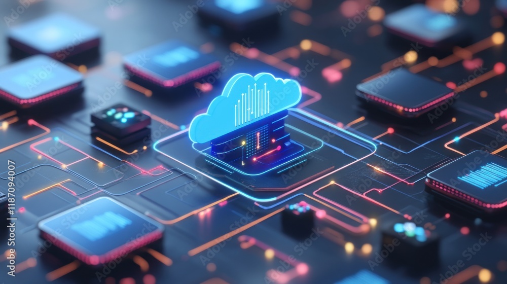 Poster Cloud Computing Network Data Center Infrastructure