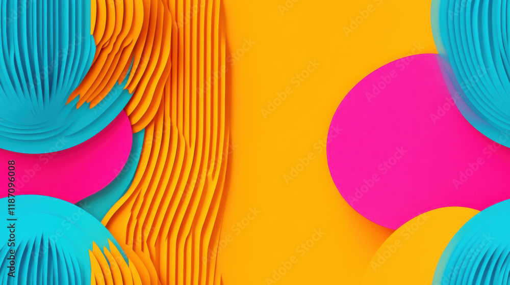 Poster seamless gradient, a high-fidelity png image showcasing realistic gradient lines in a dynamic wrappi