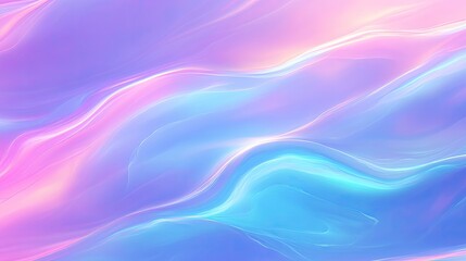 Fototapeta premium Abstract Pastel Waves Flowing Seamlessly