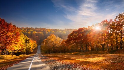 Obraz premium autumn is on its way fall it is