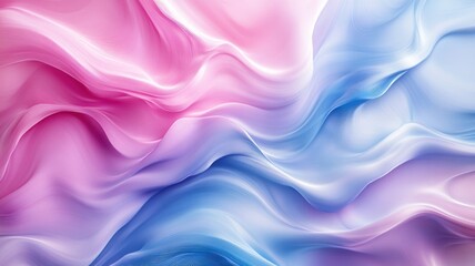 Fototapeta premium Abstract pink and blue wavy background. Fluid, smooth, elegant design. Perfect for websites, presentations, or wallpapers.
