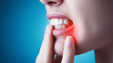 Fototapeta premium Dental diseases, abscess