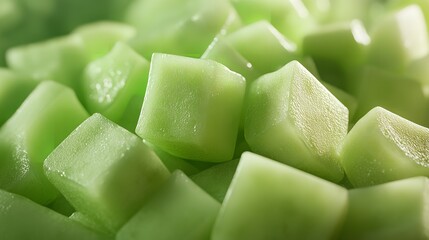 Chopped winter melon a Chinese vegetable
