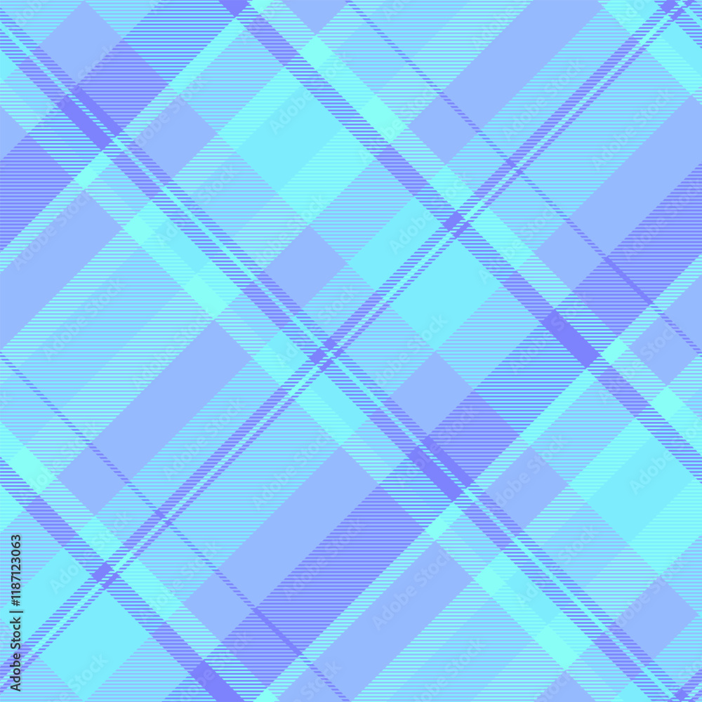 Poster striking abstract geometric pattern in cool pastel hues. perfect for backgrounds, textile design, or