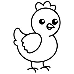 A cute chick